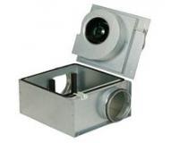 Rohrventilator, 230V, Deckel isoliert, BgGr. 125, extrem niedrig